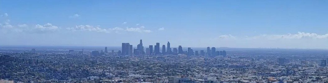 Panoramic view of Los Angeles