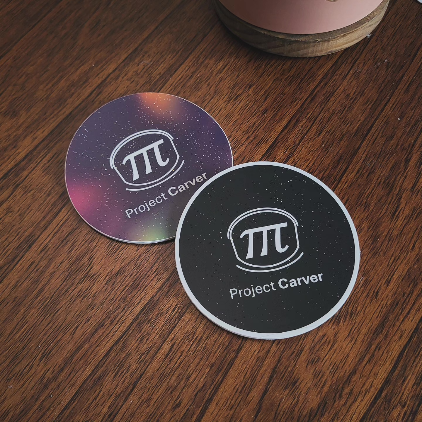 Project Carver 3.5" Round Sticker